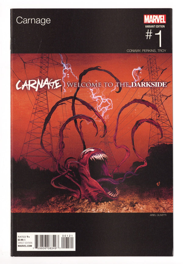 Carnage Vol 2 1 VF/NM (9.0) (2016) Olivetti Hip-Hop Variant