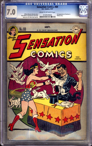 Sensation Comics Vol 1 69 CGC 7.0 (FN/VF) (1947)