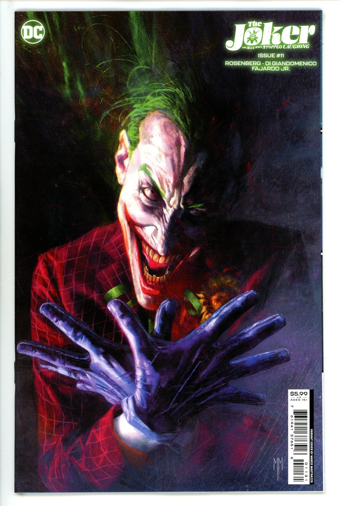 Joker The Man Who Stopped Laughing 11 Mastrazzo Variant (2023)
