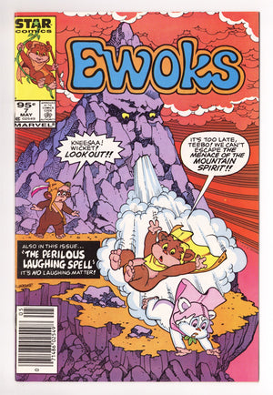 The Ewoks 7 NM- (9.2) (1986) Canadian Price Variant