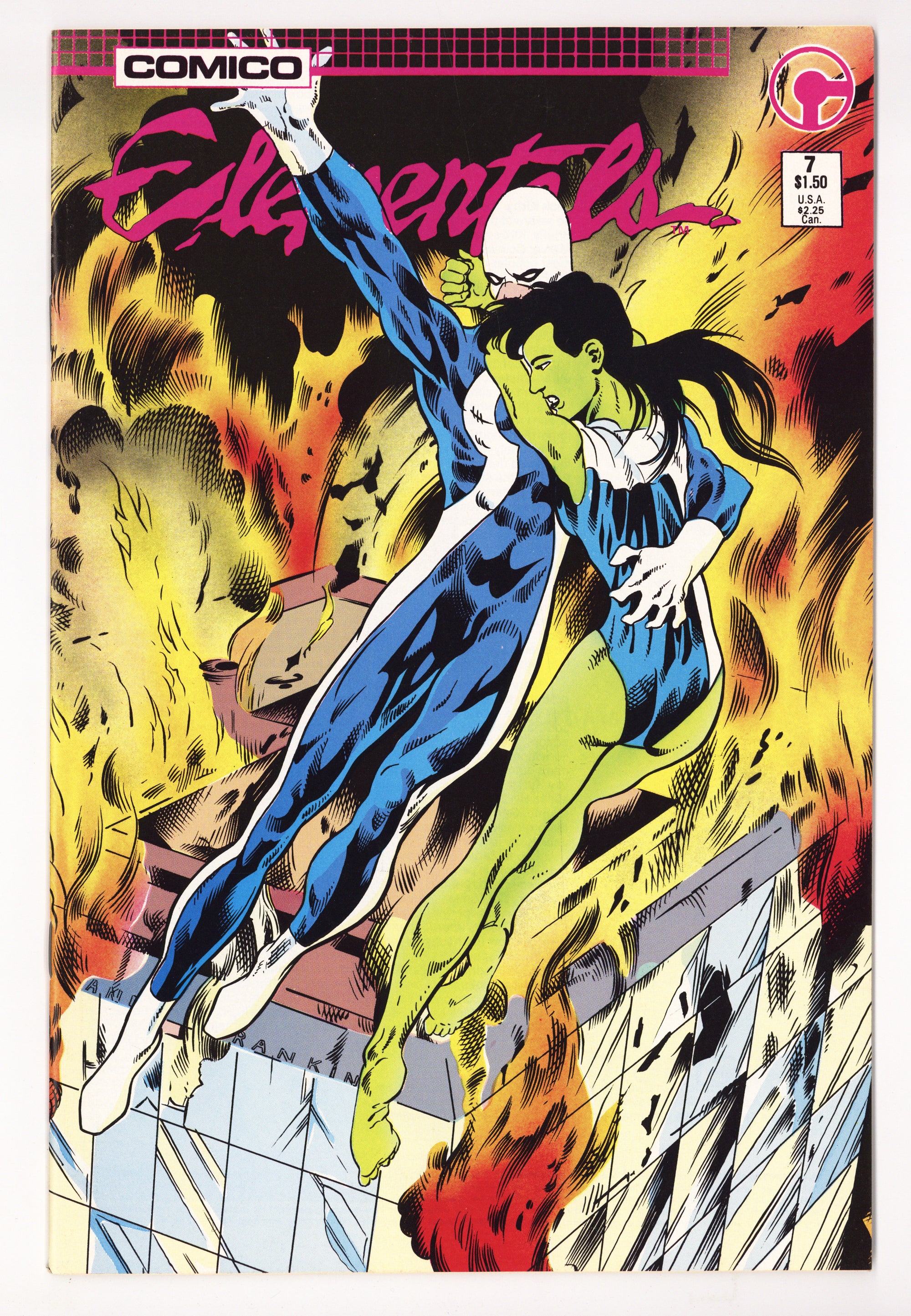 Elementals Vol 1 7 High Grade (1986) 