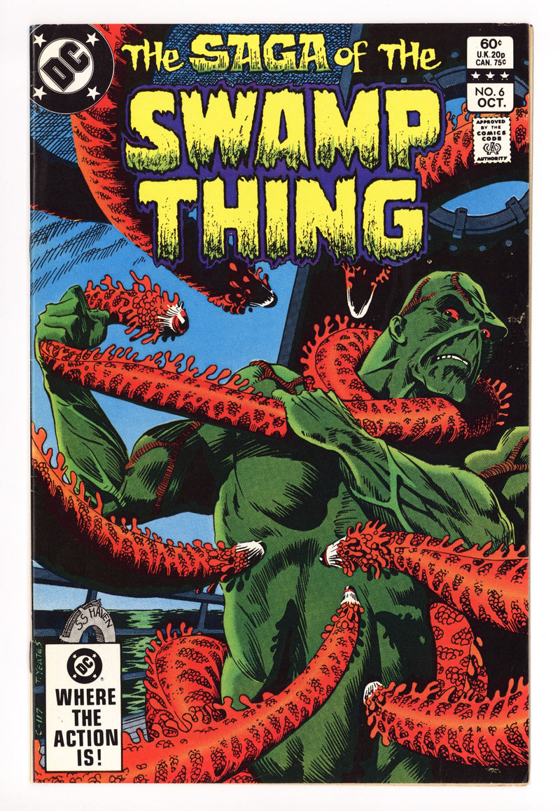 The Saga of Swamp Thing Vol 2 6 Mid Grade (1982) 