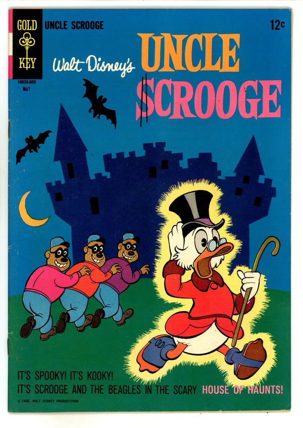 Walt Disney Uncle Scrooge 63 FN (6.0) (1966)