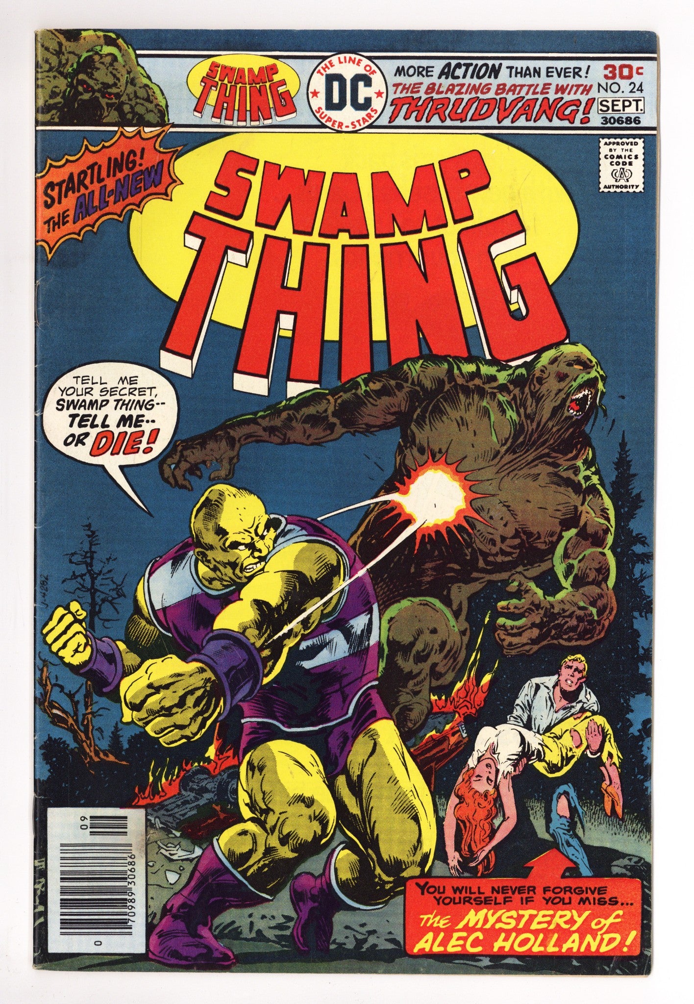 Swamp Thing Vol 1 24 VG+ (4.5) (1976) 