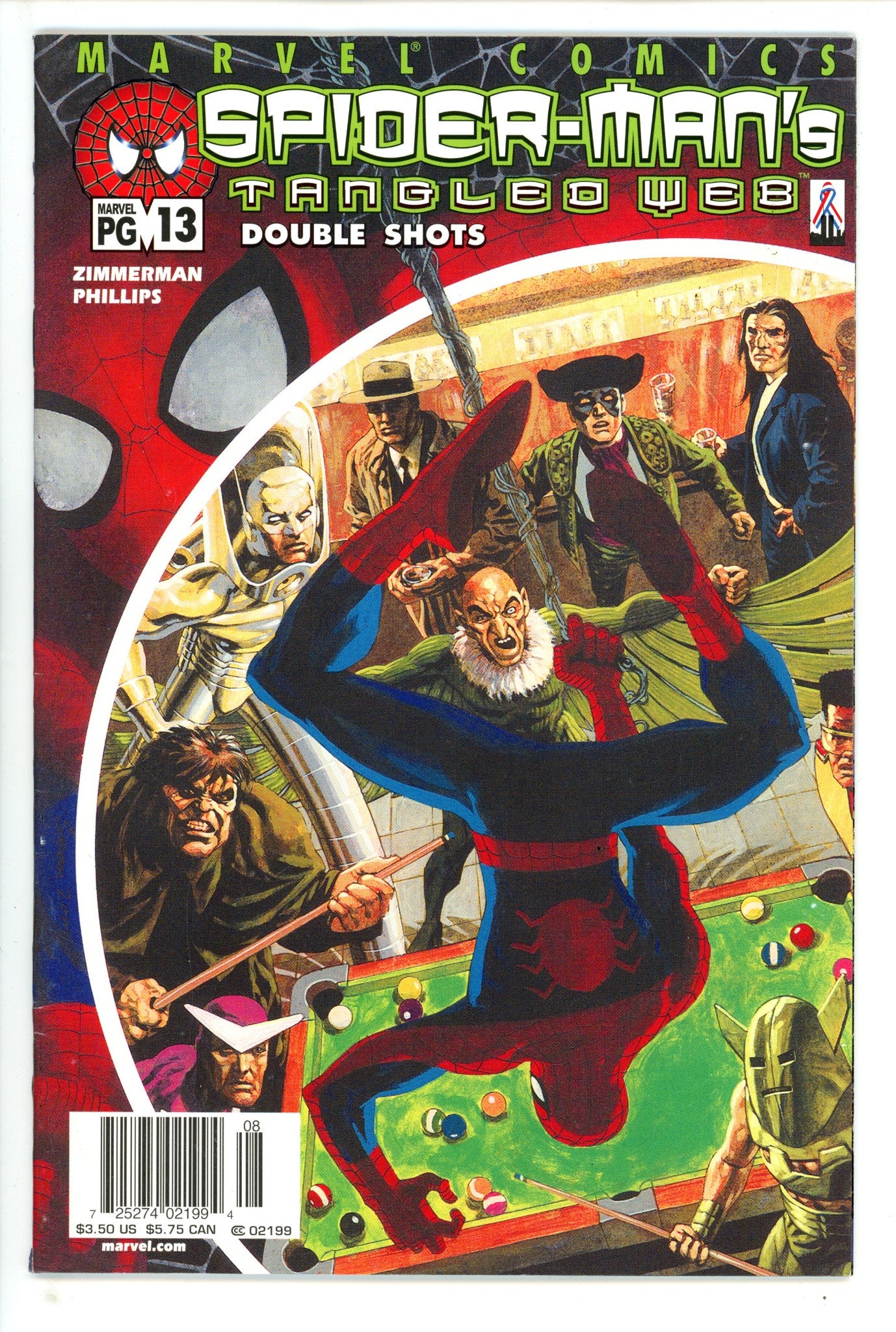Spider-Man's Tangled Web 13 Newsstand FN (2002)