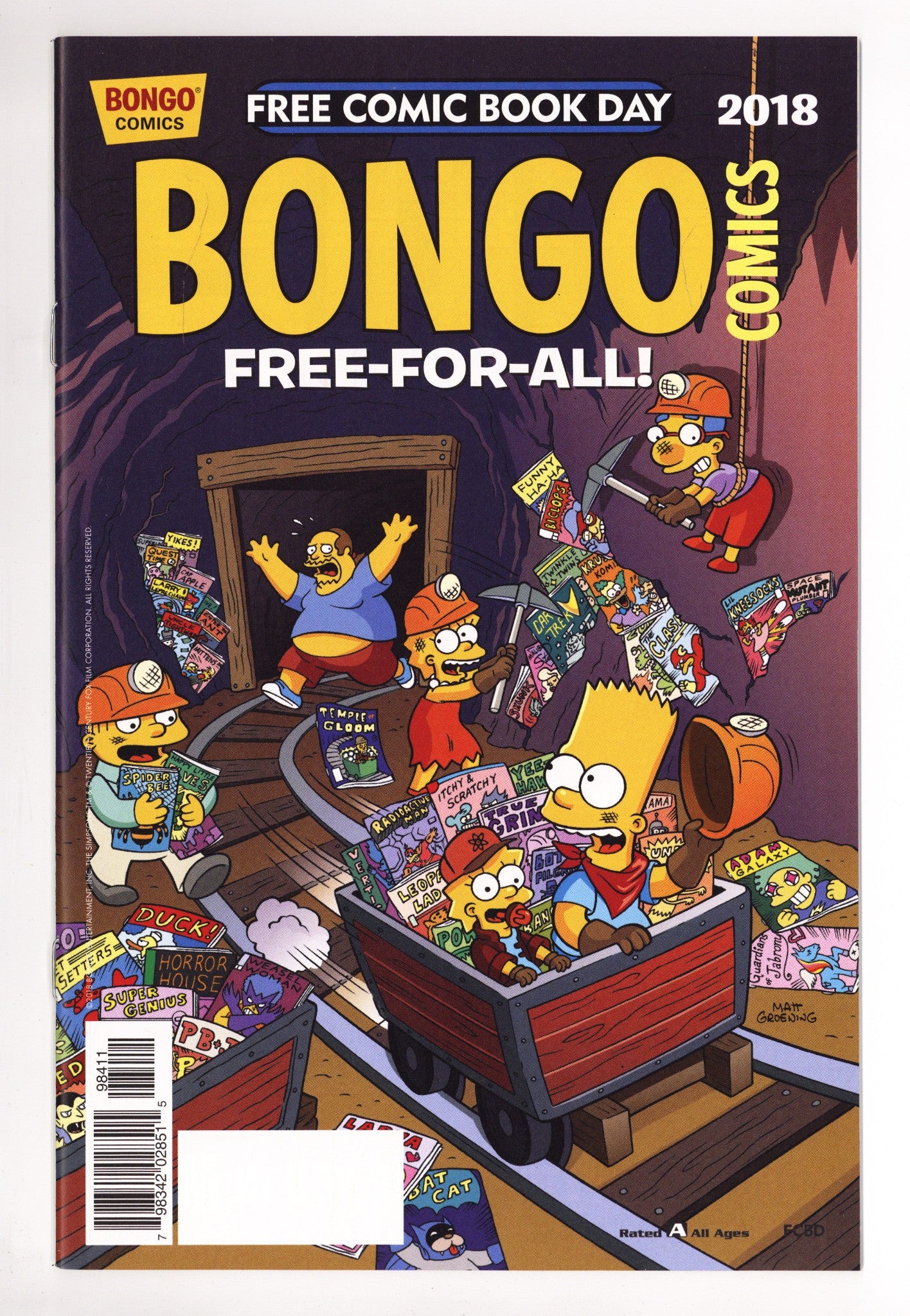 Bongo Comics Free-for-All! 2018 High Grade (2018) 
