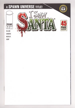 I Saw Santa A Spawn Universe Christmas Story 1 Blank Variant (2025)