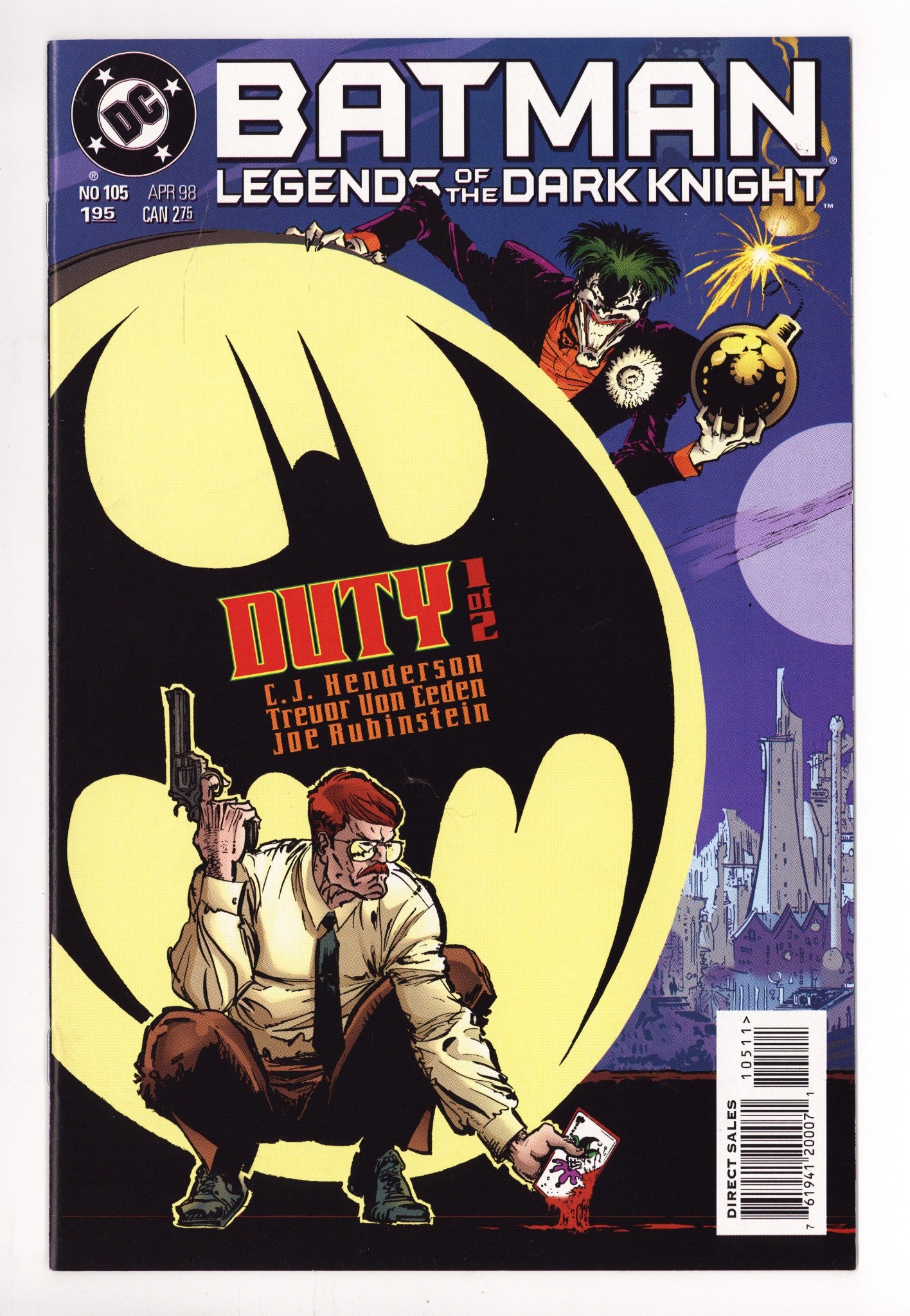 Batman: Legends of the Dark Knight 105 High Grade (1998) 