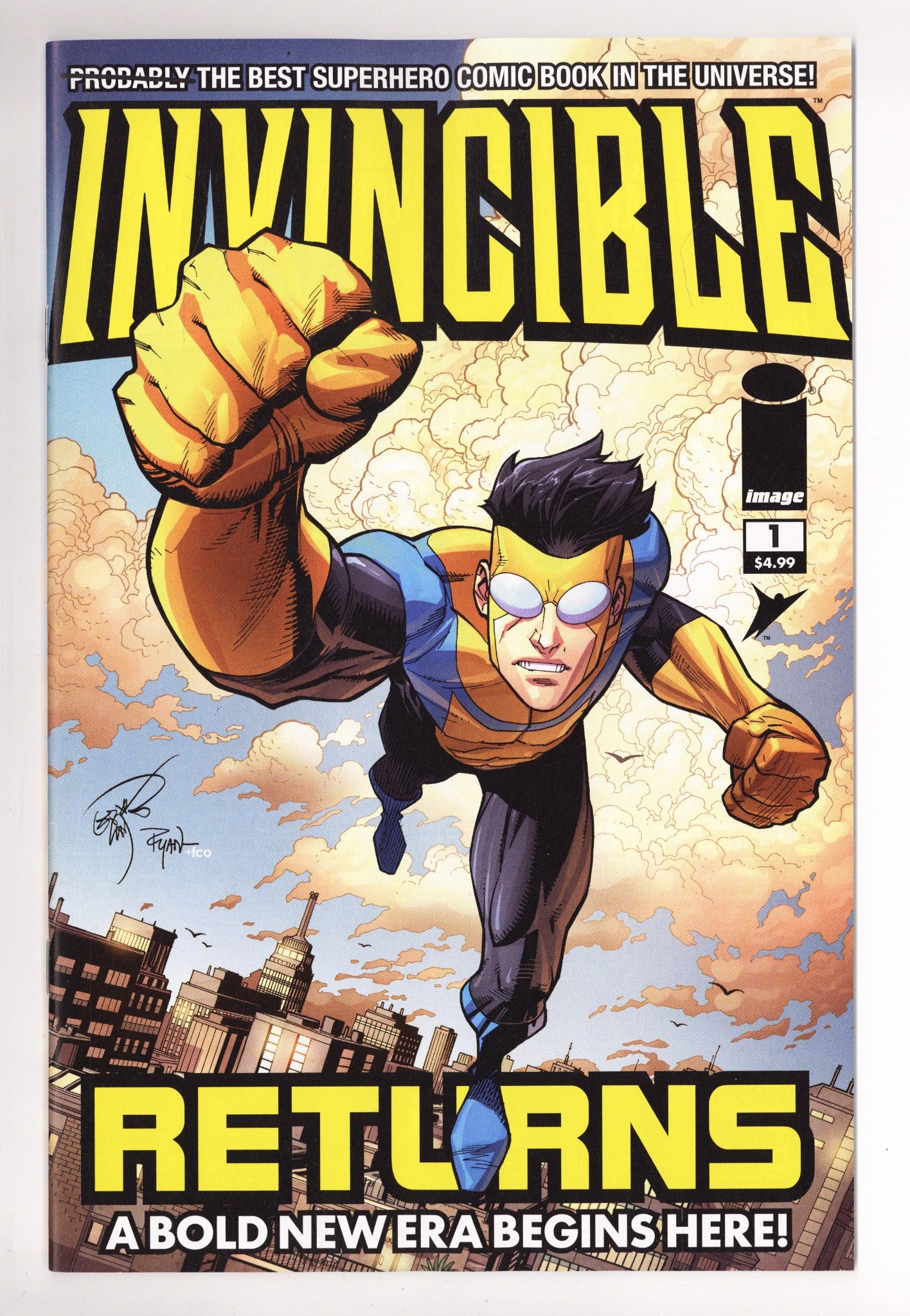 Invincible Returns Facsimile Edition 1 Larsen Facsimile Variant (2026)