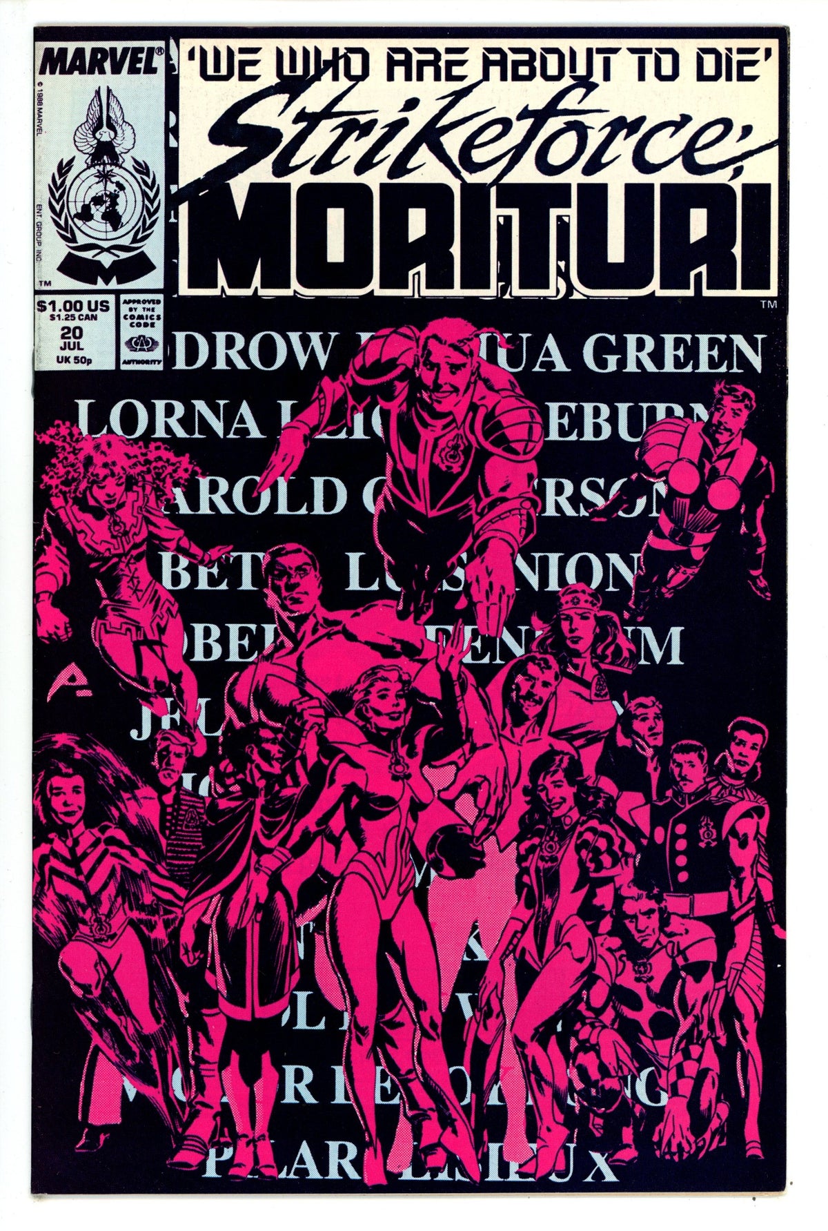 Strikeforce: Morituri 20 Mid Grade (1988) 