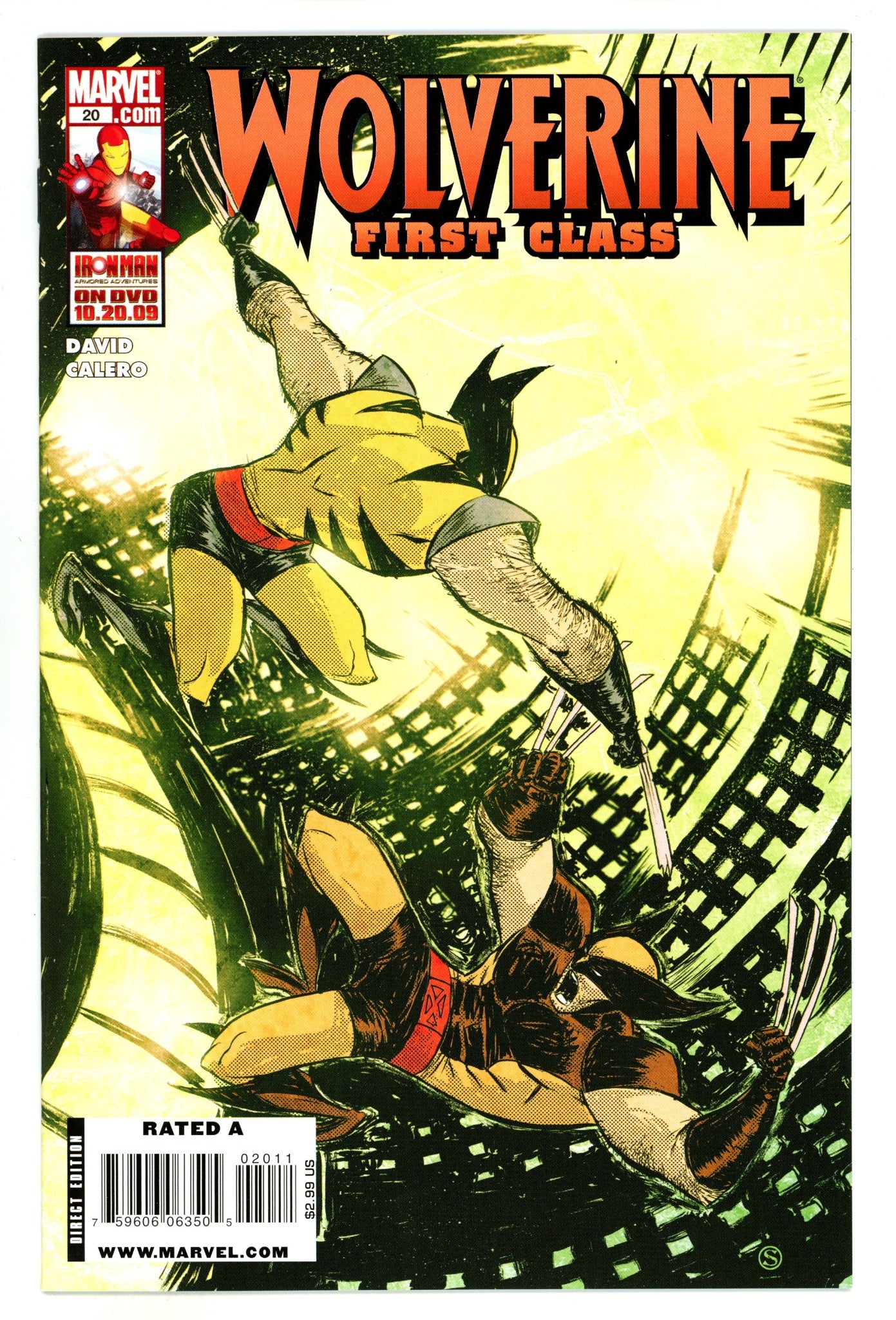 Wolverine: First Class  20  NM- (9.2)  (2009)  