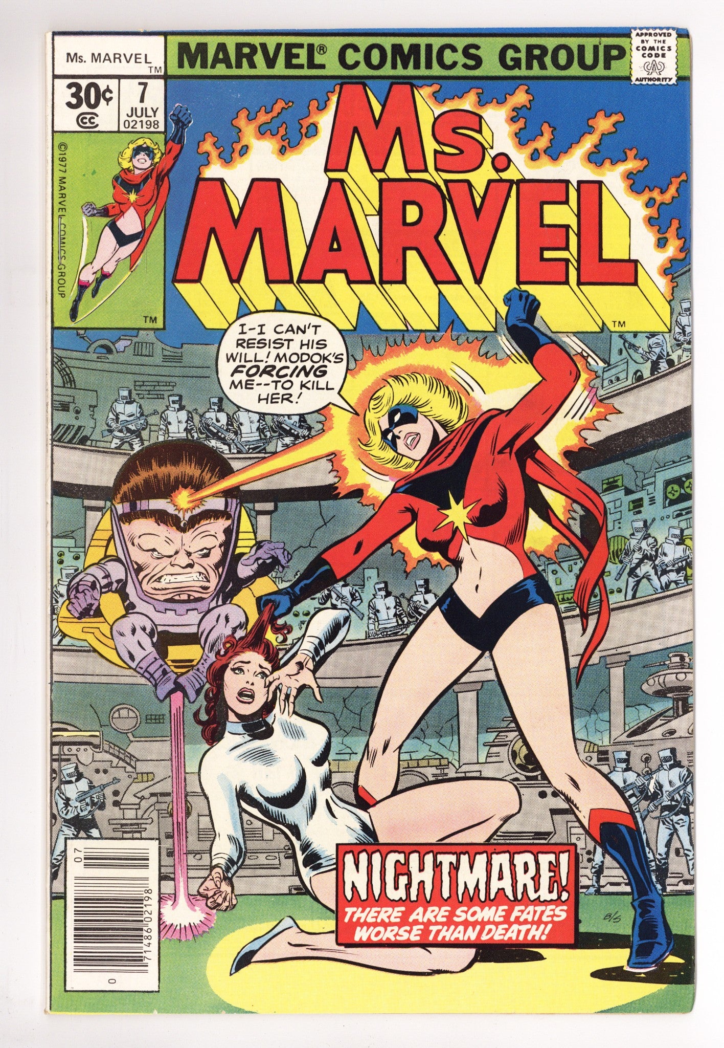 Ms. Marvel Vol 1 7 VF+ (8.5) (1977) 