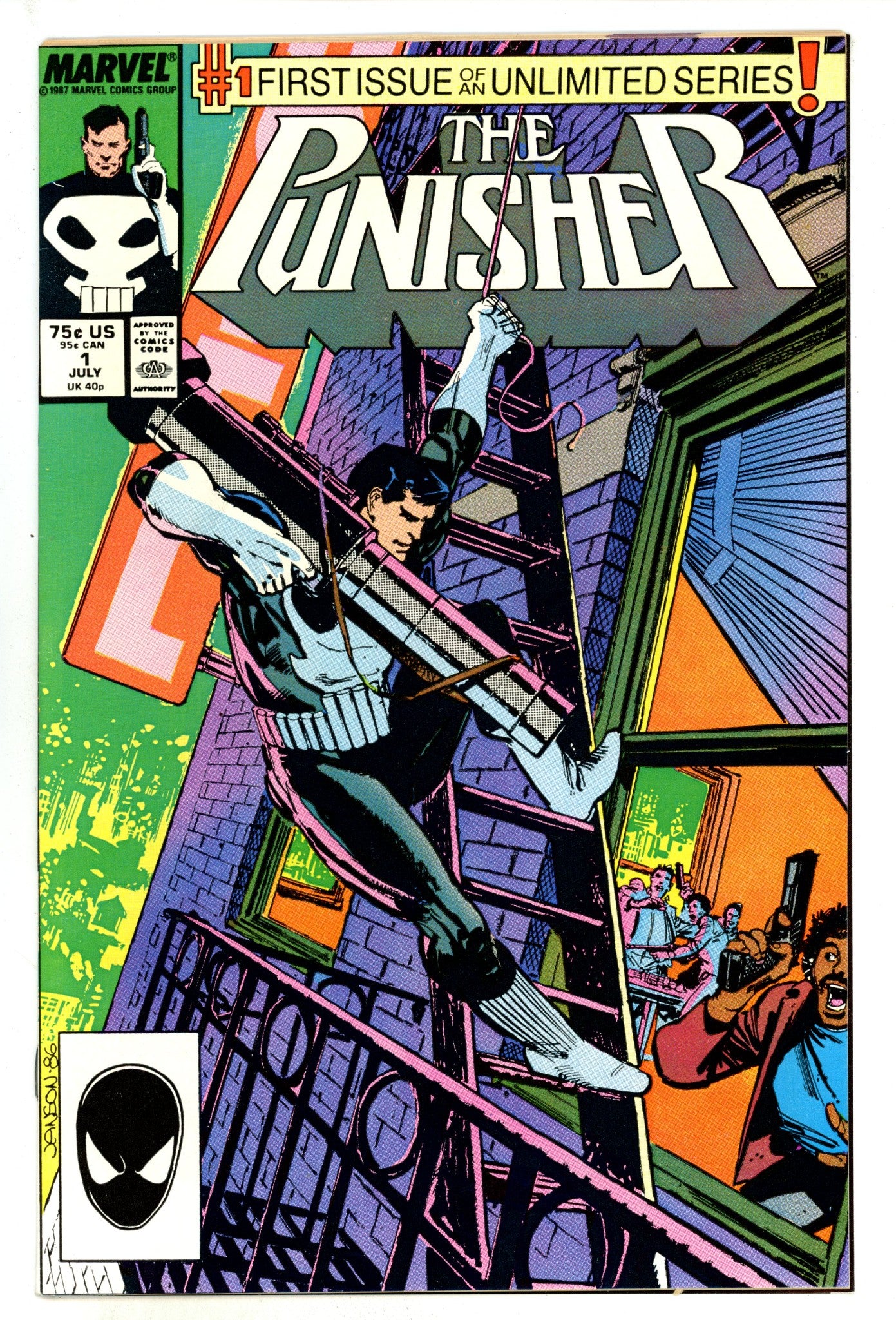 The Punisher Vol 2 1 VF (8.0) (1987) 