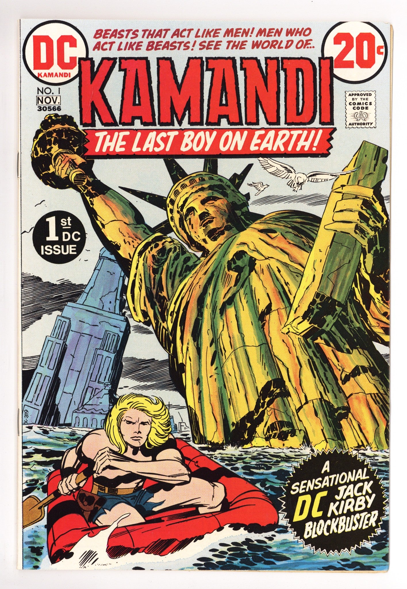 Kamandi, the Last Boy on Earth 1 VF (8.0) (1972) 