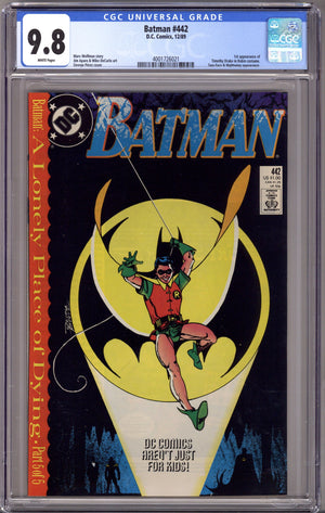 Batman Vol 1 442 CGC 9.8 (NM/M) (1989)