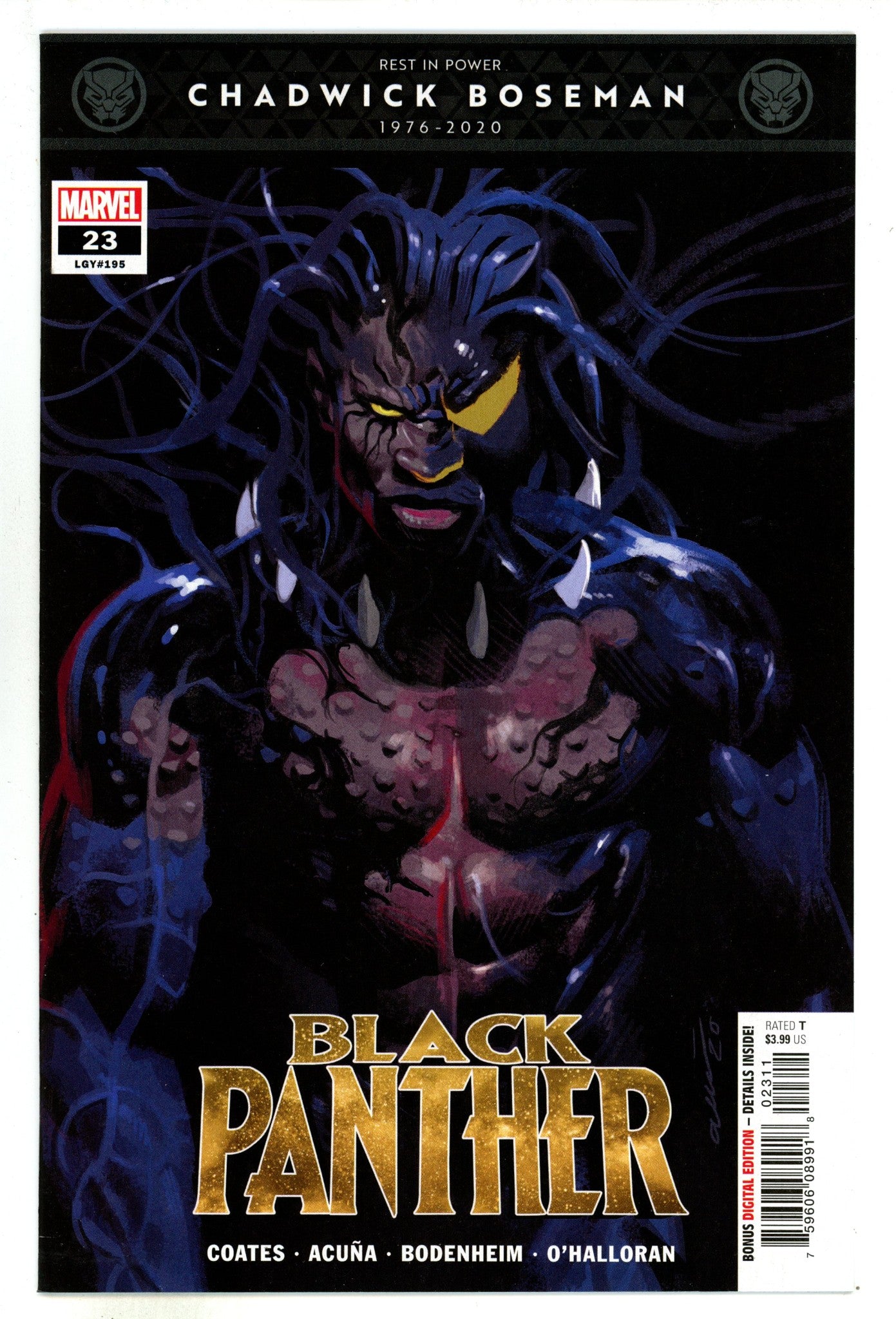 Black Panther Vol 7 23 (195) High Grade (2021) 