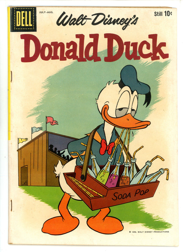 Walt Disney's Donald Duck 66 VG+ (4.5) (1959)
