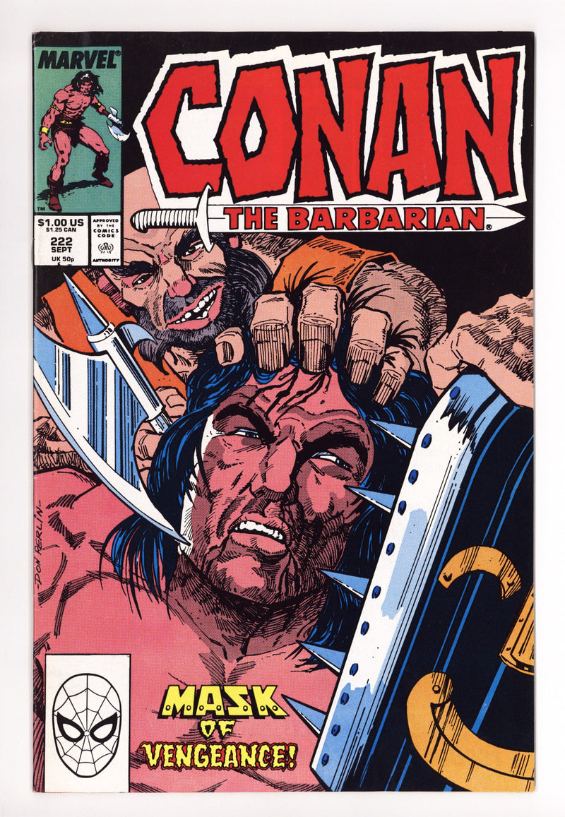 Conan the Barbarian Vol 1 222 Mid Grade (1989) 