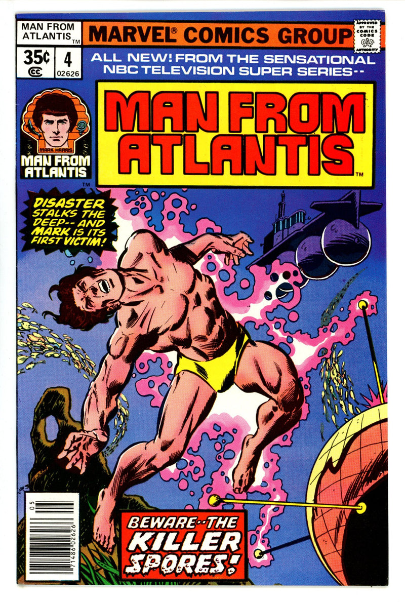 Man from Atlantis 4 VF/NM (1978)