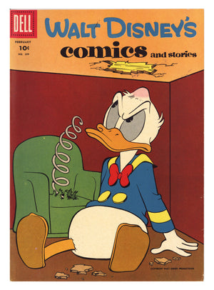 Walt Disney's Comics and Stories Vol 18 5 (209) VF- (7.5) (1958)