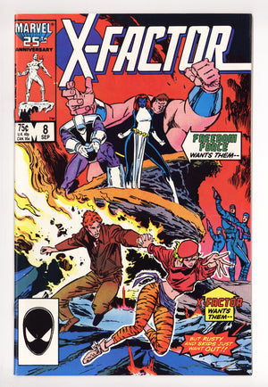 X-Factor Vol 1 8 High Grade (1986)