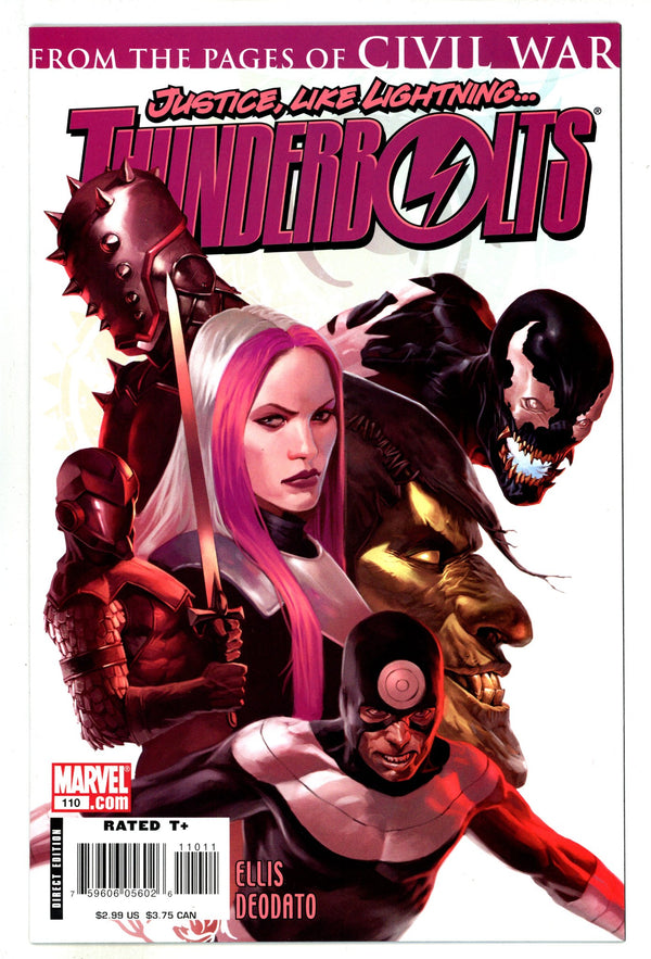 Thunderbolts Vol 1 110 High Grade (2007)