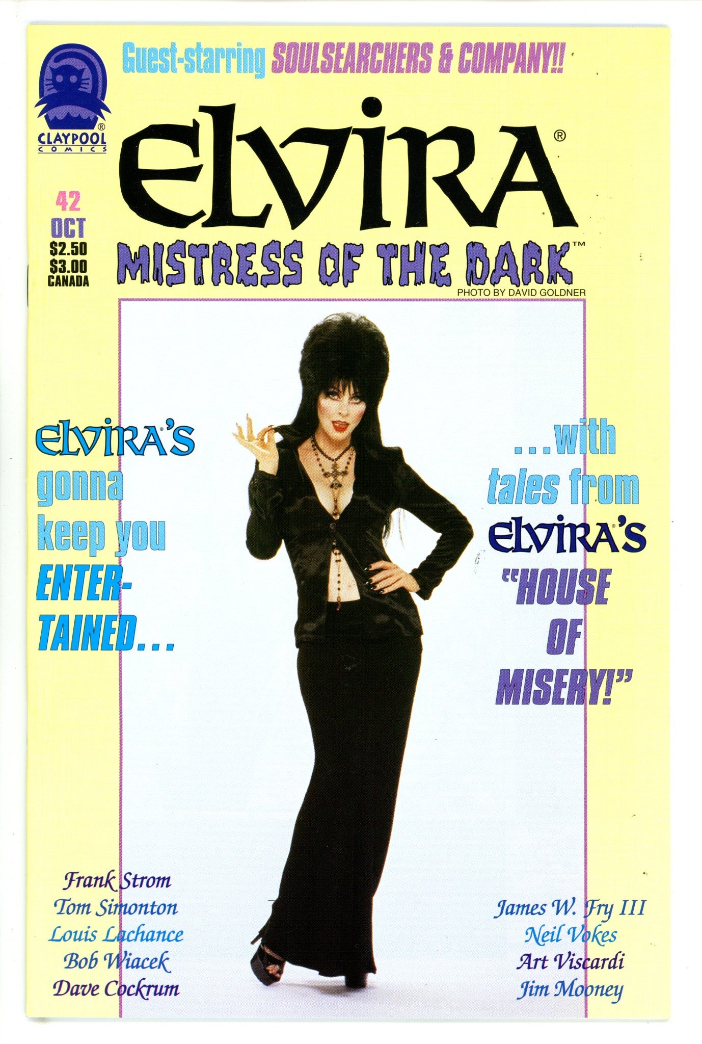 Elvira Mistress of the Dark 42 VF+ (1996)