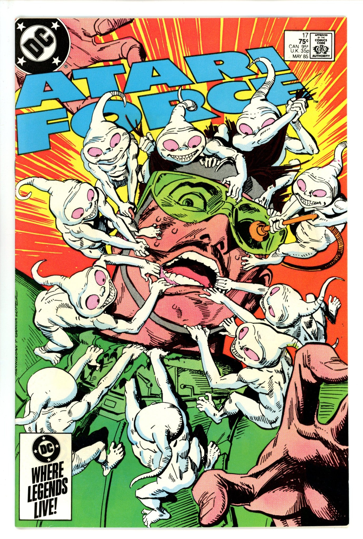 Atari Force Vol 2 17 (1985)