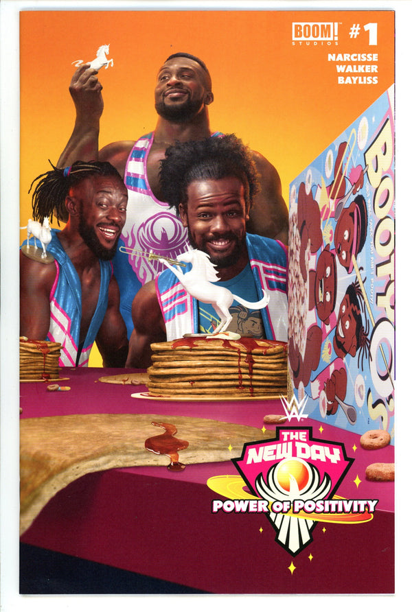 WWE The New Day: Power of Positivity 1 High Grade (2021) Rahzzah Variant
