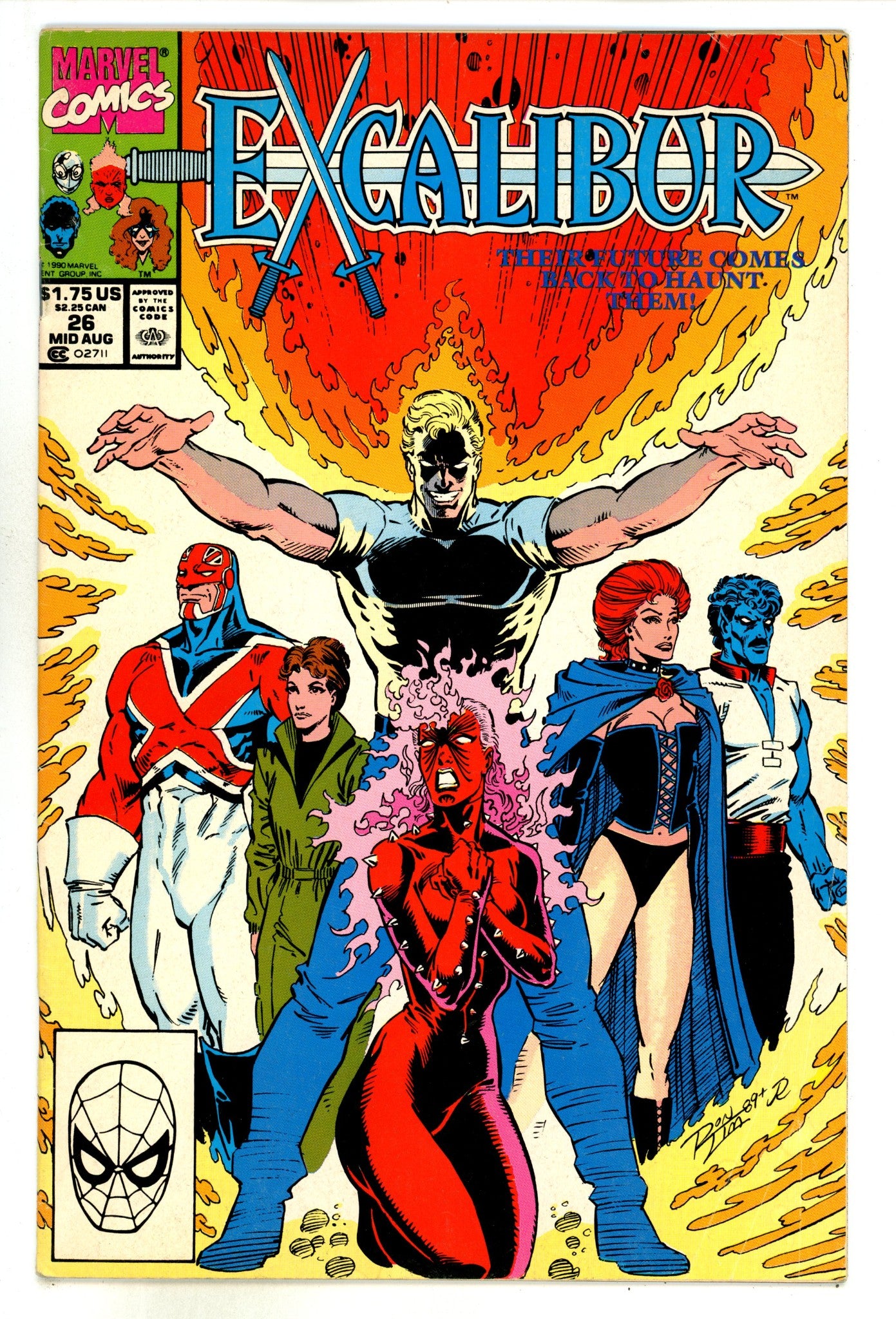 Excalibur Vol 1 26 Low Grade (1990) 