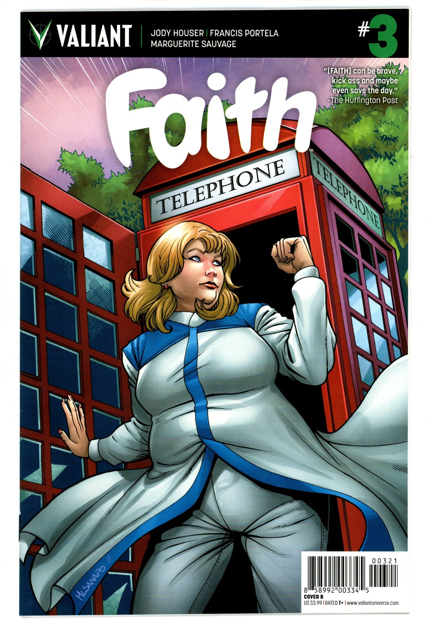 Faith Vol 1 3 High Grade (2016) Lupacchino Variant 