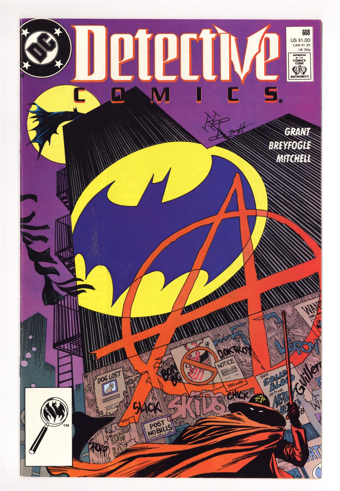 Detective Comics Vol 1 608 Mid Grade (1989) 
