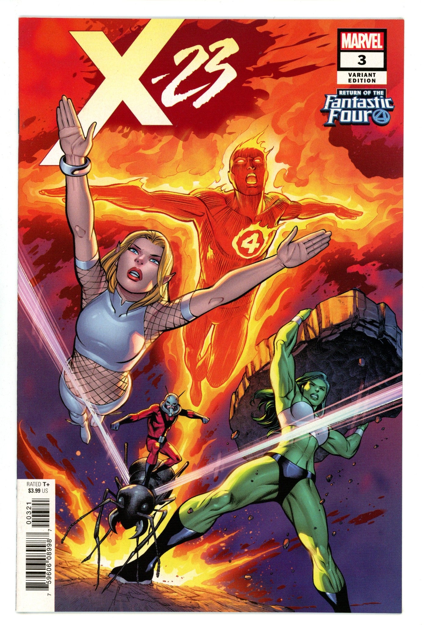 X-23 Vol 4 3 High Grade (2018) Pacheco Variant 