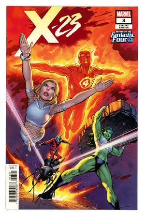 X-23 Vol 4 3 High Grade (2018) Pacheco Variant