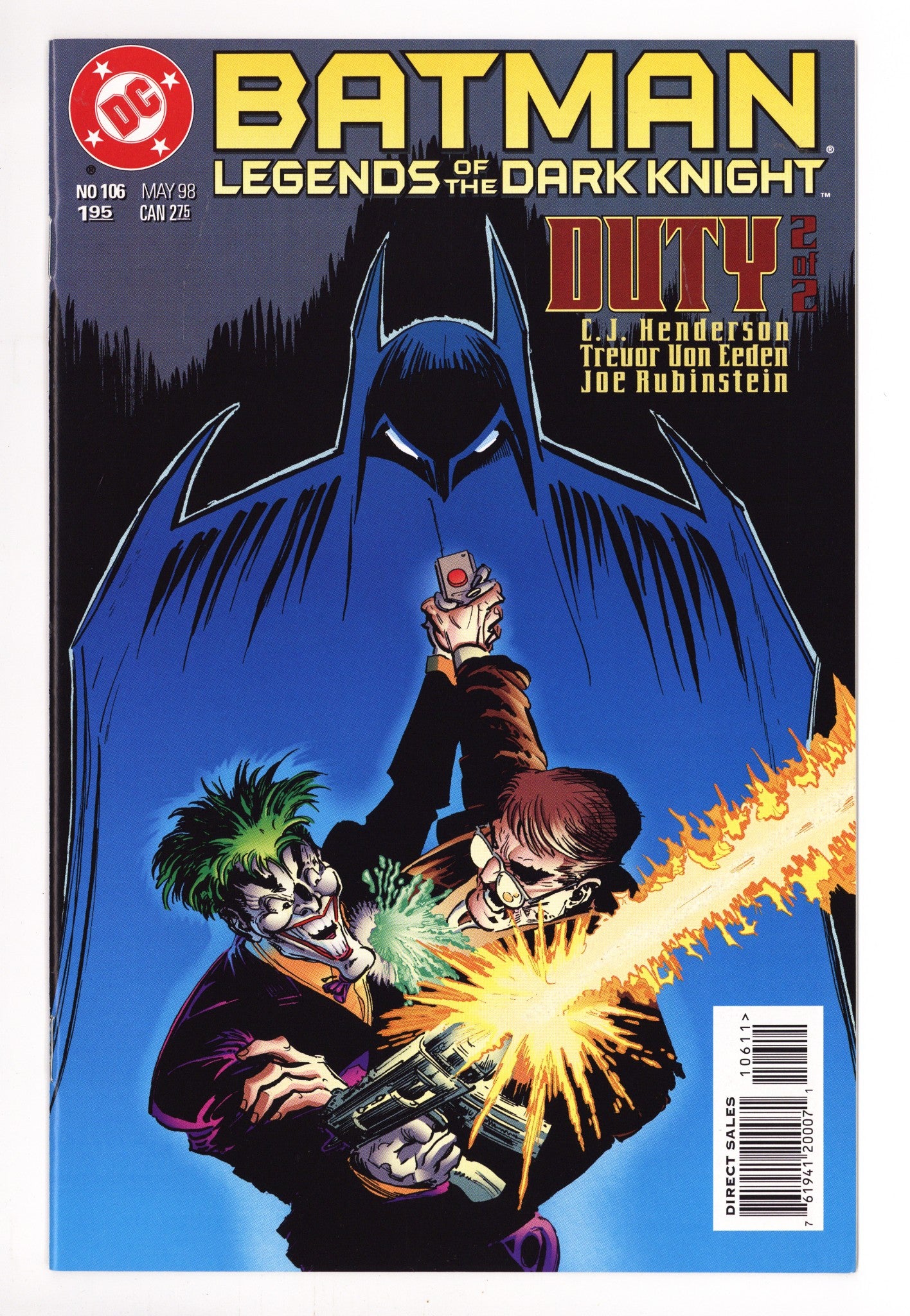 Batman: Legends of the Dark Knight 106 High Grade (1998) 