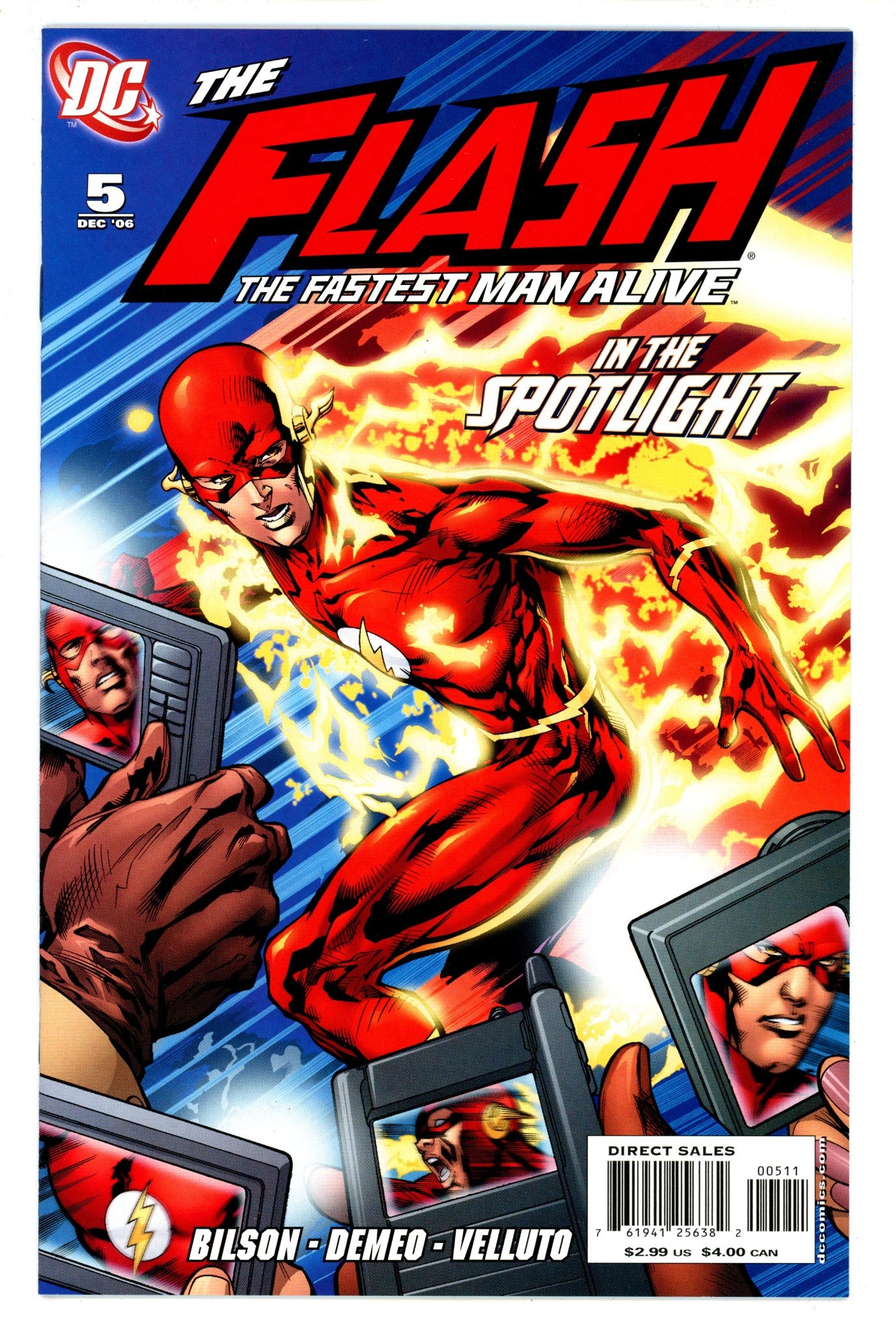 Flash: The Fastest Man Alive Vol 1 5 High Grade (2006) 