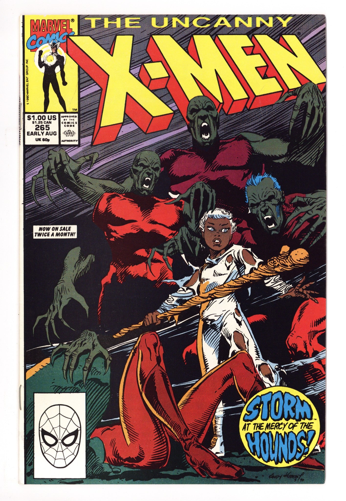 The Uncanny X-Men Vol 1 265 High Grade (1990) 