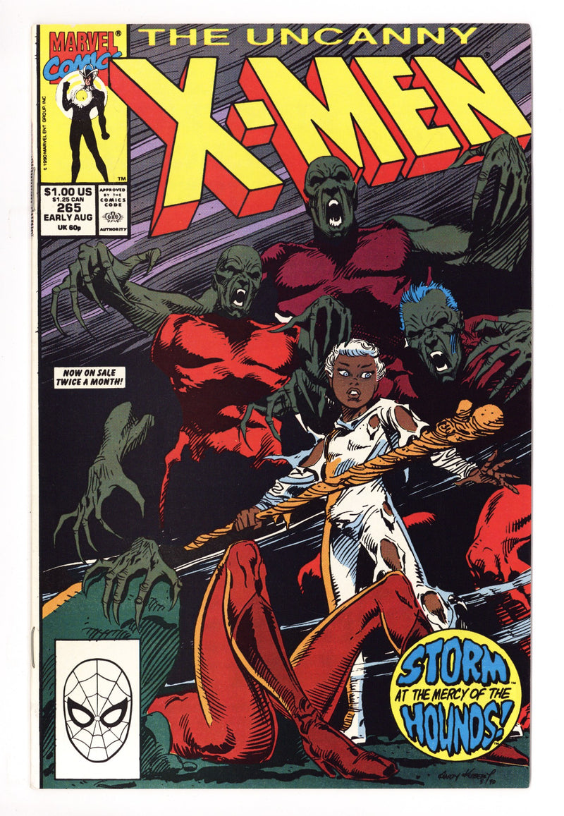 The Uncanny X-Men Vol 1 265 High Grade (1990) 