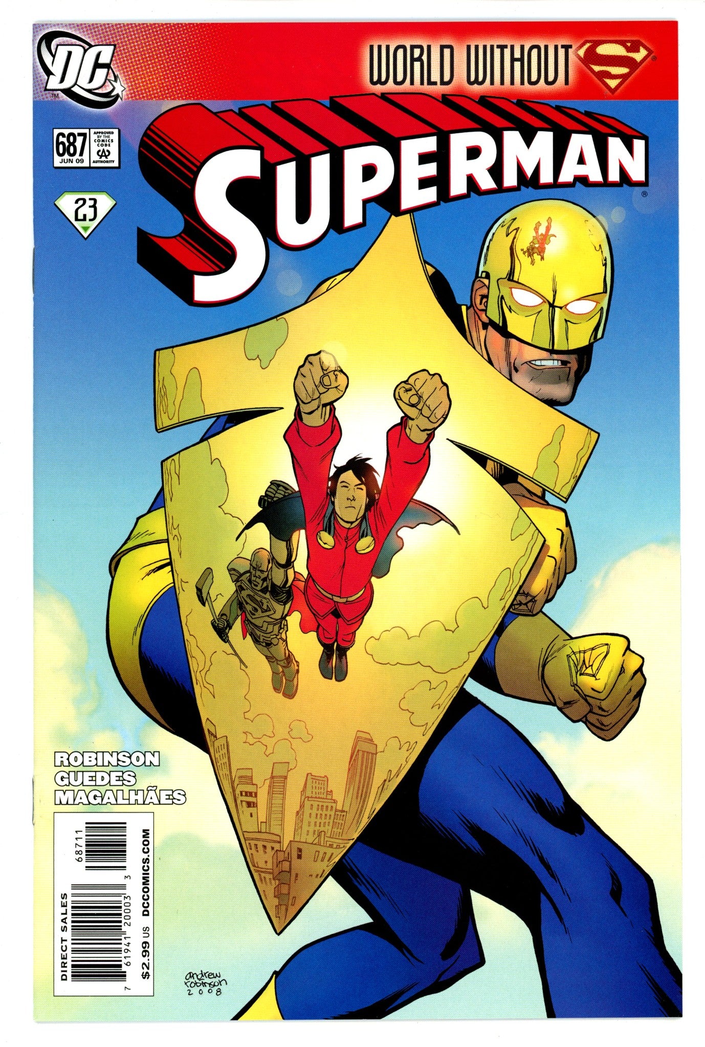 Superman Vol 1 687 High Grade (2009) 