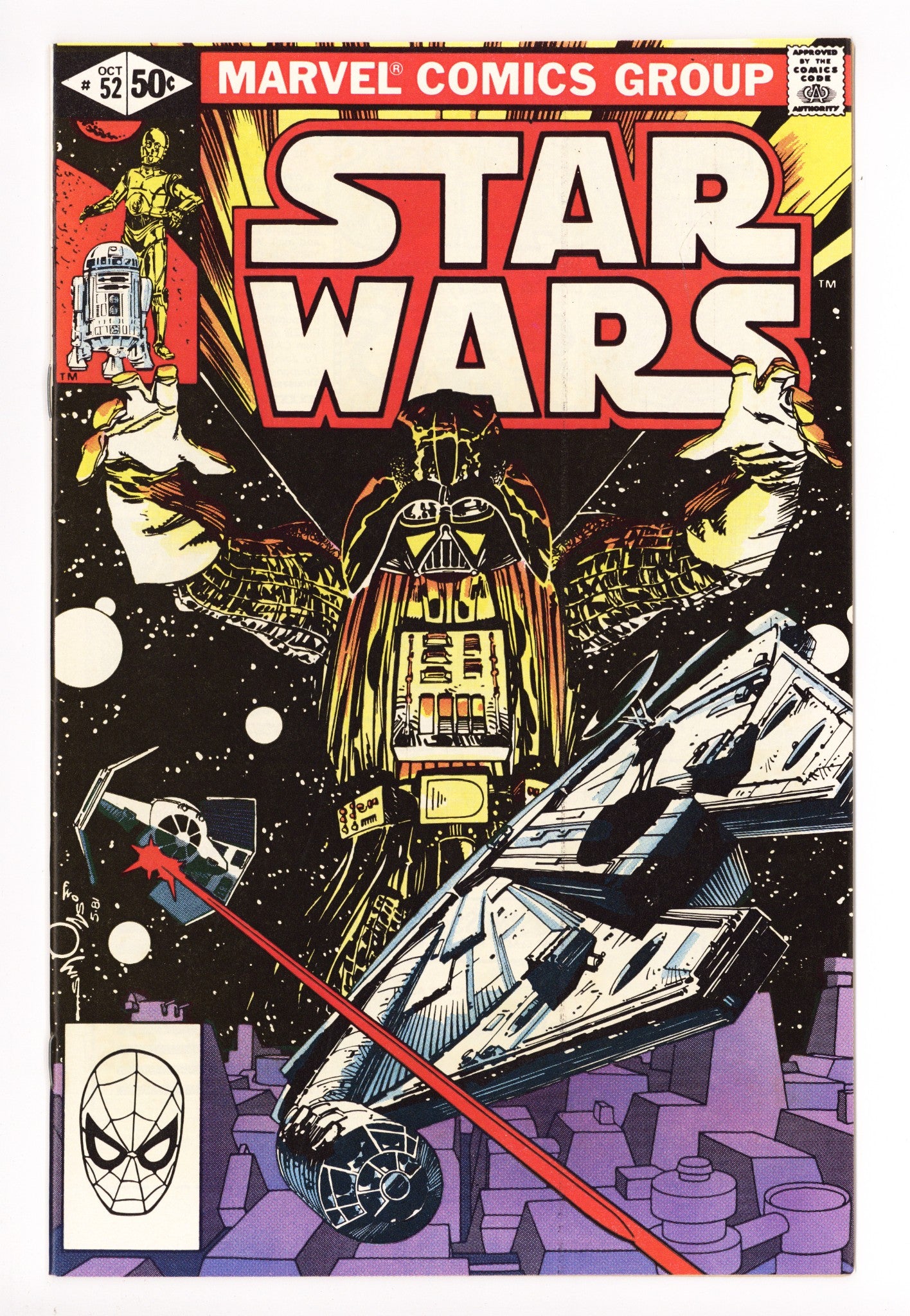 Star Wars Vol 1 52 VF+ (8.5) (1981) 