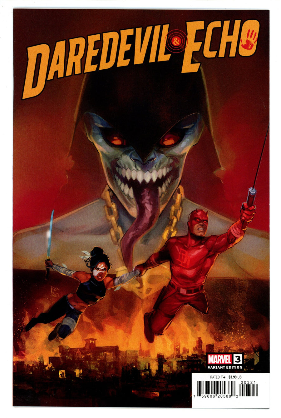 Daredevil & Echo 3 High Grade (2023) Reis Variant 