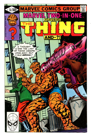 Marvel Two-in-One Vol 1 70 Mid Grade (1980)