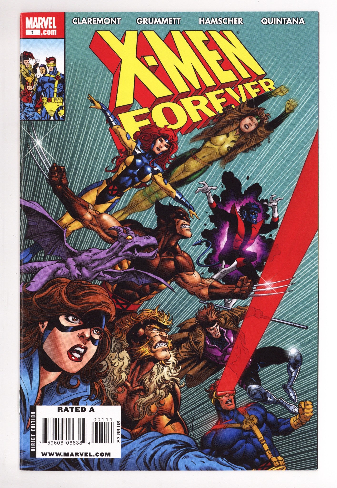 X-Men Forever Vol 2 1 Mid Grade (2009) 