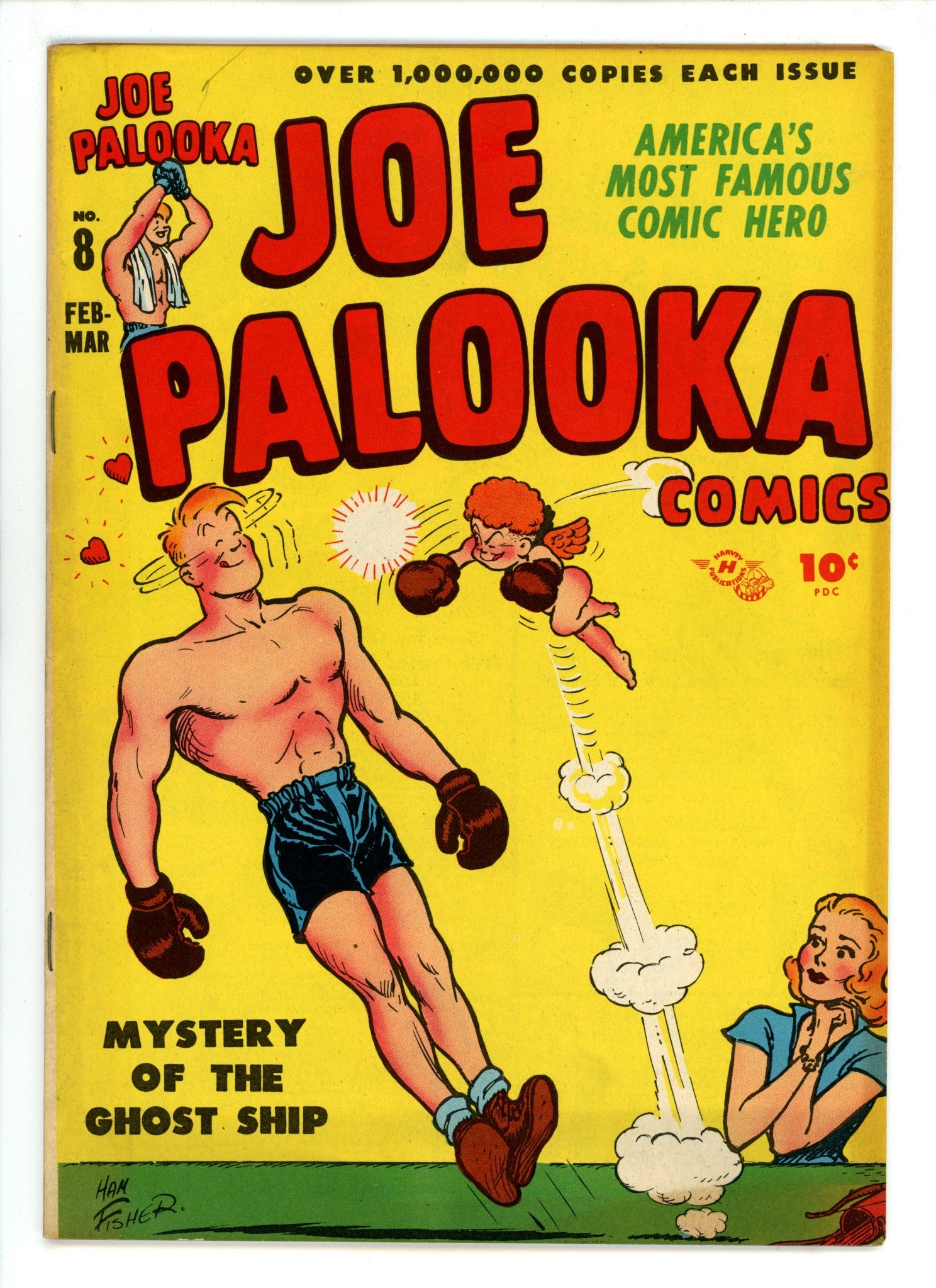 Joe Palooka Comics 8 FN/VF (7.0) (1947) 