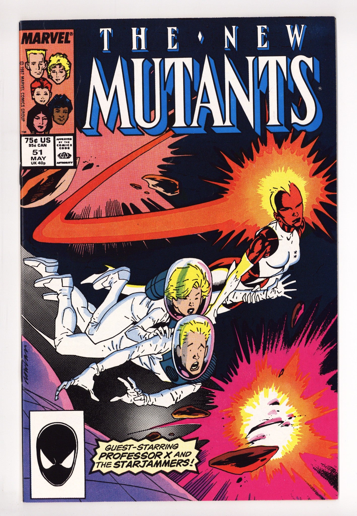 The New Mutants Vol 1 51 High Grade (1987) 
