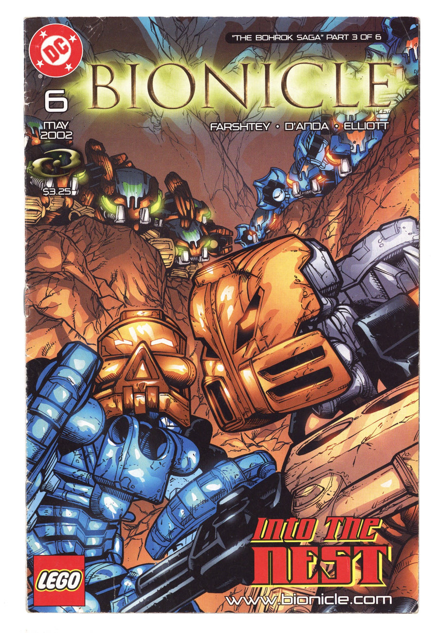 Bionicle 6 Very Low Grade (2002) Canadian Price Variant 