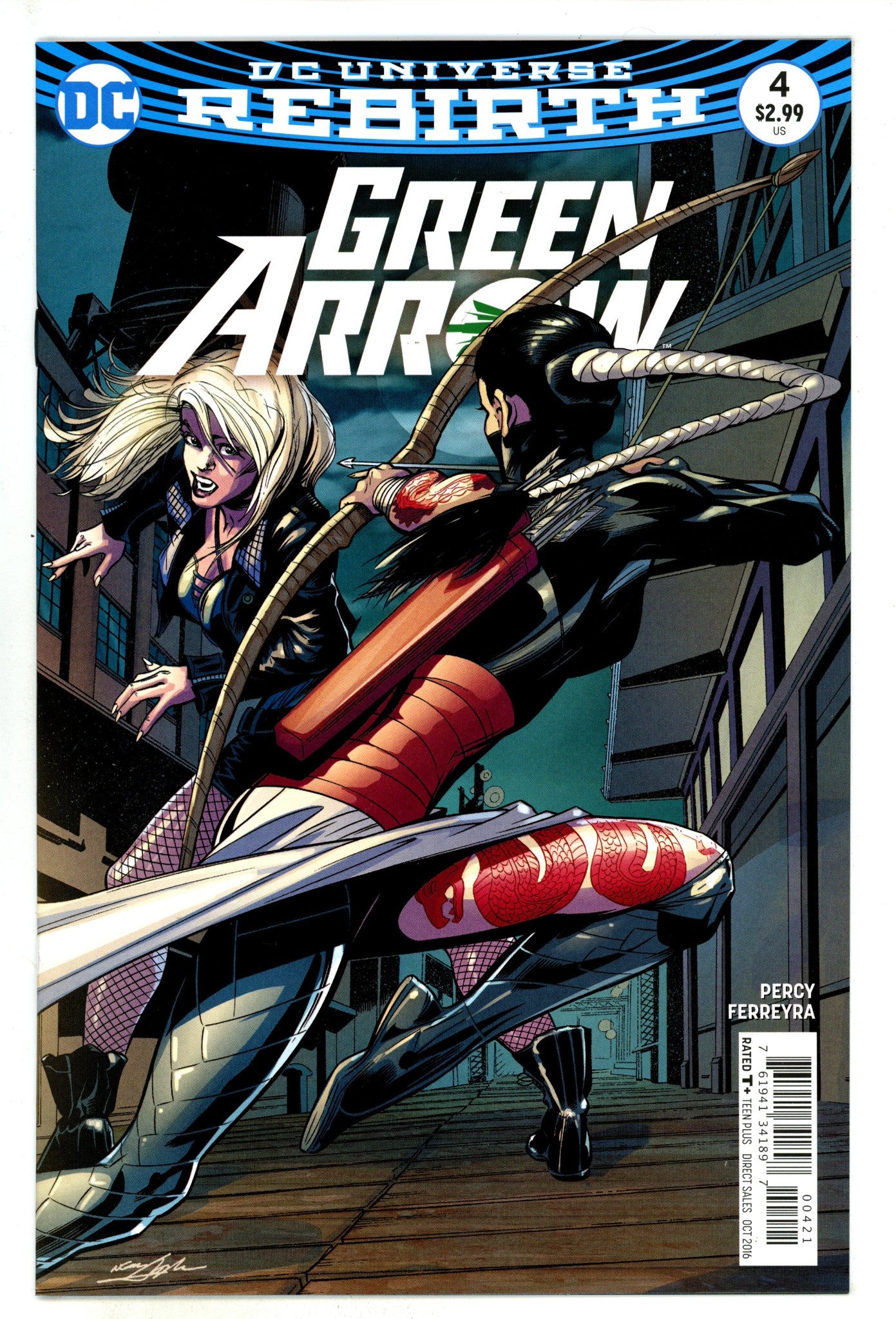 Green Arrow Vol 6 4 High Grade (2016) Adams Variant 