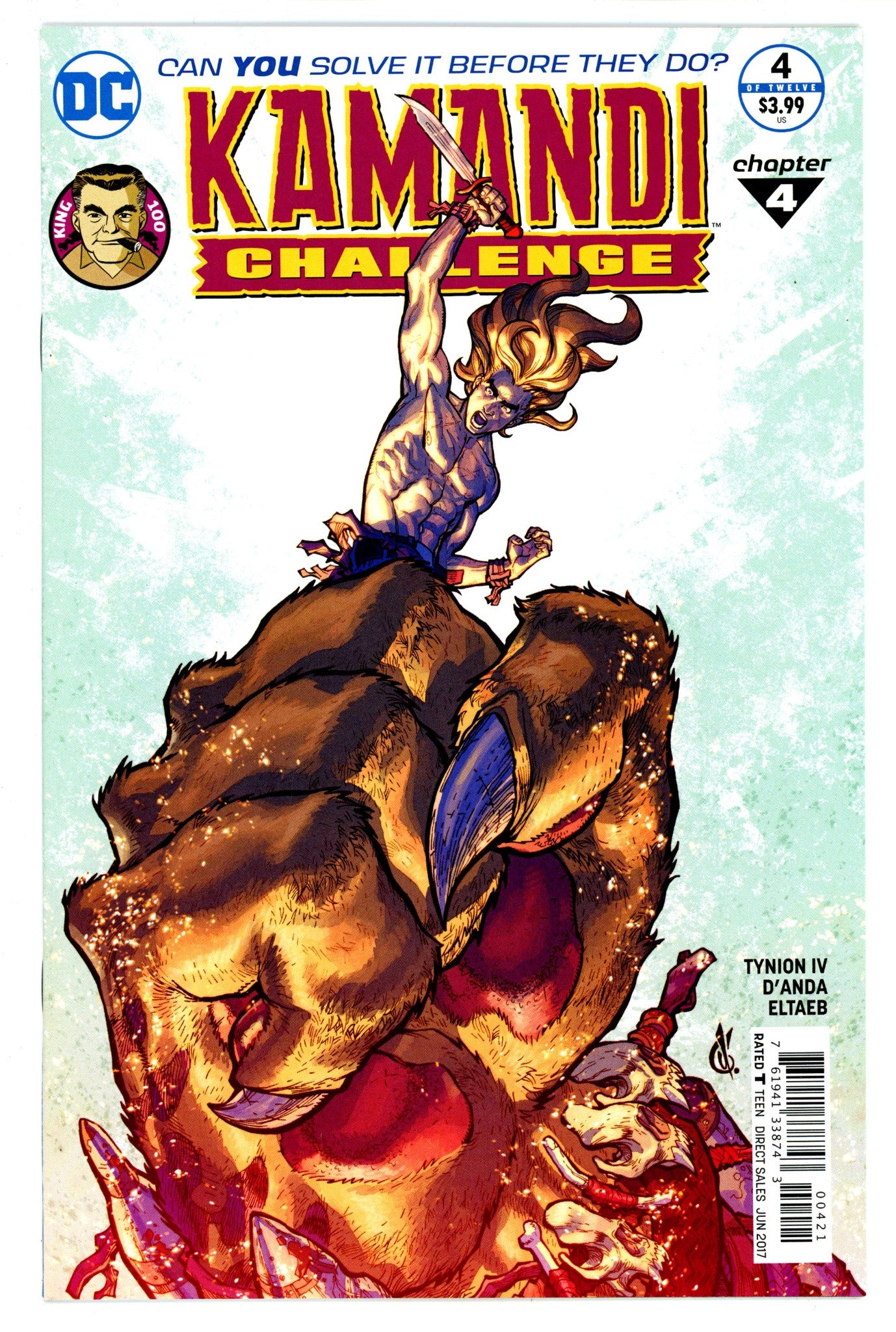 The Kamandi Challenge 4 High Grade (2017) D'Anda Variant 