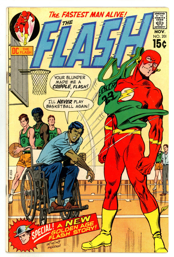 The Flash Vol 1 201 FN- (5.5) (1970)