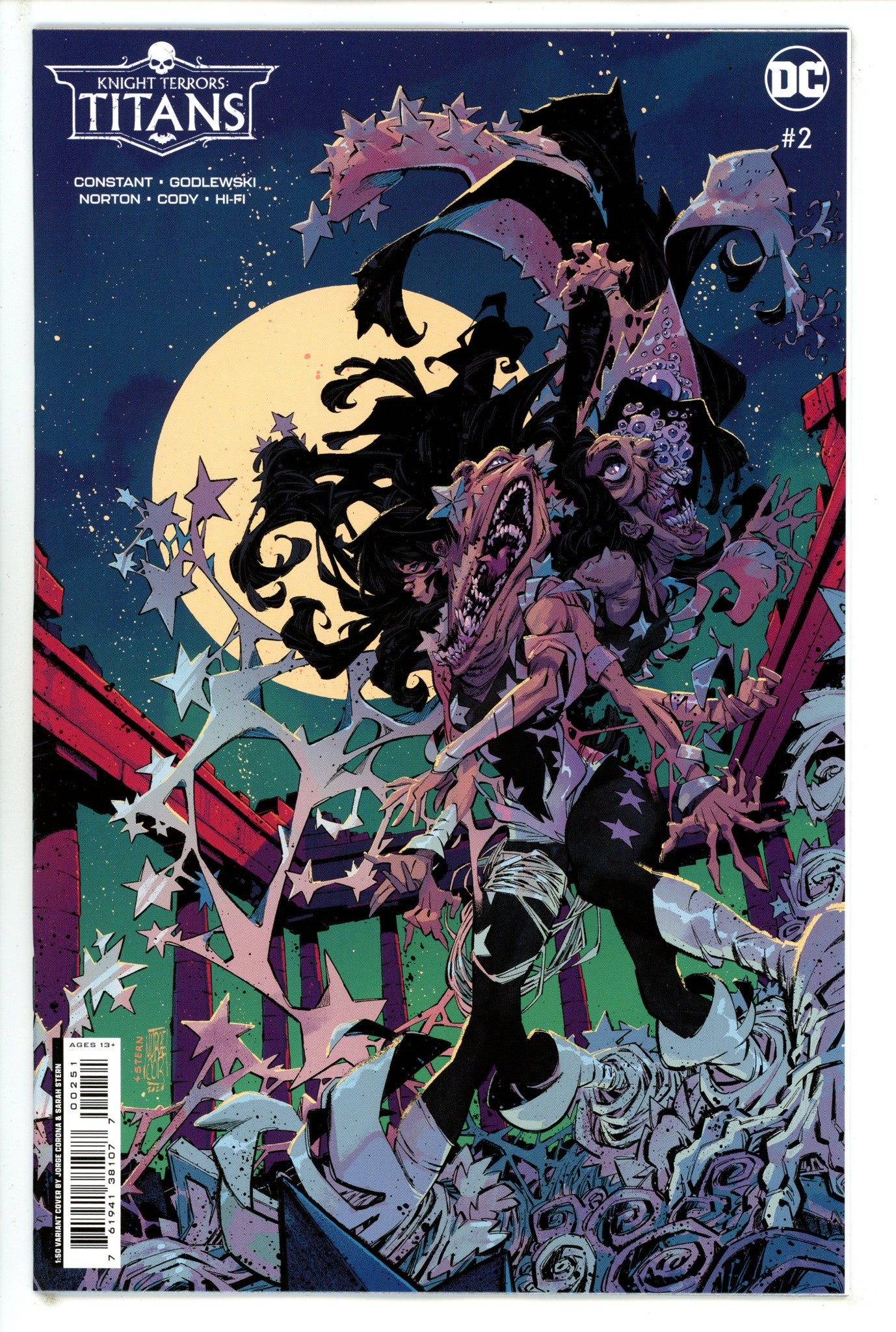 Knight Terrors Titans 2 Corona Incentive Variant NM+ (2023)